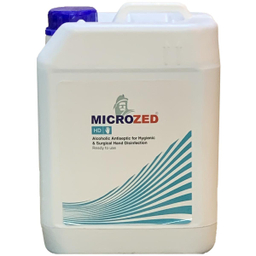 محلول ضدعفونی کننده دست میکروزد (Microzed) سری HD حجم 5000 میلی‌لیتر