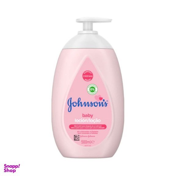 لوسیون مرطوب کننده پوست کودک 24 ساعته جانسون (Johnson) حجم 500 میلی‌لیتر