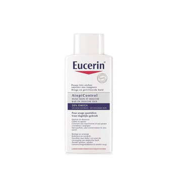 روغن شوینده بدن کودک اوسرین (Eucerin) سری Atopi Control مدلOmega 20% حجم 400 میلی‌لیتر
