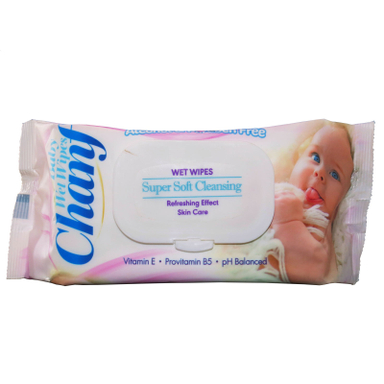 دستمال مرطوب کودک چانف(Chanf) مدل Super softp بسته 120 عددی