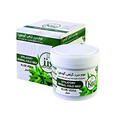 موم سرد گیاهی کنز (kanz) حاوی آلویه ورا حجم 300 میلی‌لیتر