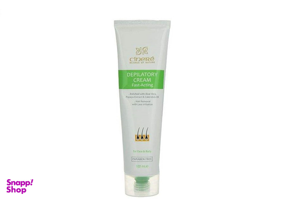 کرم موبر صورت و بدن سینره (Cinere) مدل Aloe vera حجم 100 میلی‌ لیتر