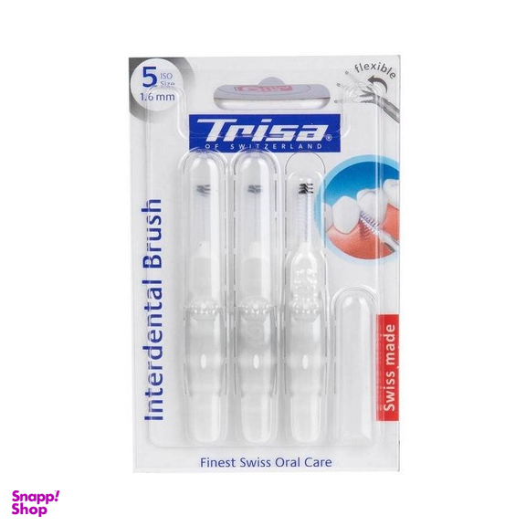 مسواک بین دندانی تریزا (Trisa) مدل 1.6 بسته سه عددی