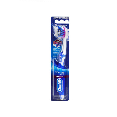 مسواک اورال بی (Oral B) سری Pro Flex مدل 3D Whie Luxe با برس متوسط