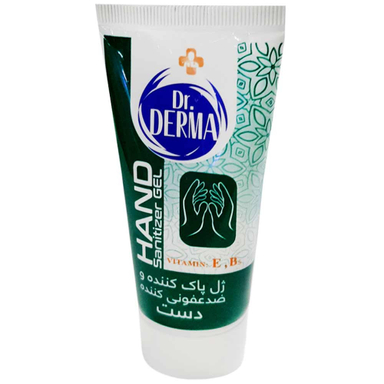 ژل پاک کننده و ضدعفونی کننده دست دکتر درما (Dr.derma) حجم 60 میلی‌لیتر