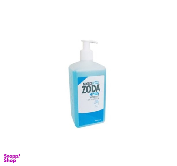 محلول ضدعفونی‌کننده میکروزودا (Micro Zoda) مدل H+ پمپی الکلی حجم 500 میلی‌لیتر