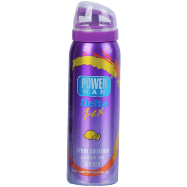 اسپری تاخیری دلتا (Delta) مدل Power Man با رایحه لیمو