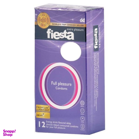کاندوم فیستا مدل Full Pleasure بسته 12 عددی