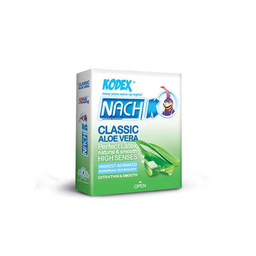 کاندوم کدکس (Kodex) مدل آلویه ورا کلاسیک بسته 3 عددی