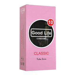 کاندوم گودلایف (Good Life) سری لاو باکس مدل کلاسیک بسته 12 عددی