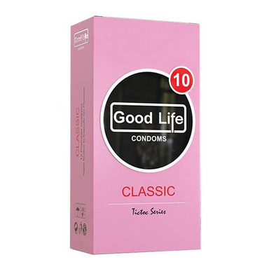 کاندوم گودلایف (Good Life) سری لاو باکس مدل کلاسیک بسته 12 عددی