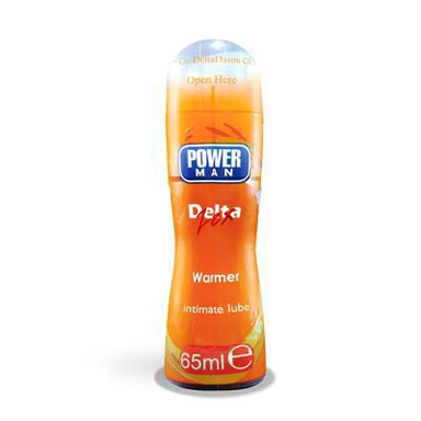 ژل آمیزشی دلتا زکس (Delta Zex) سری Power Man مدل Warmer حجم 65 میلی‌لیتر