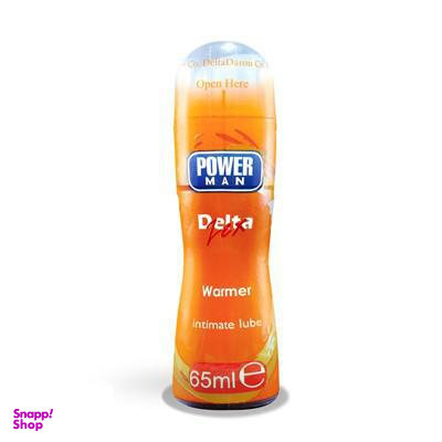 ژل آمیزشی دلتا زکس (Delta Zex) سری Power Man مدل Warmer حجم 65 میلی‌لیتر