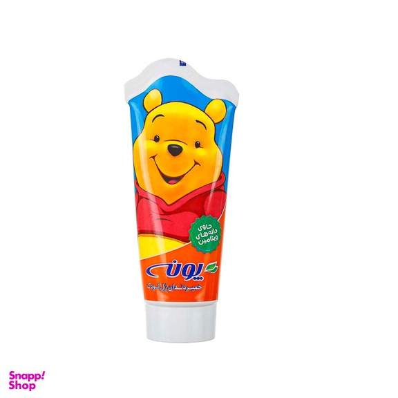 خمیر دندان ویتامینه کودک پونه (Pooneh) با طعم نارنگی وزن 80 گرم