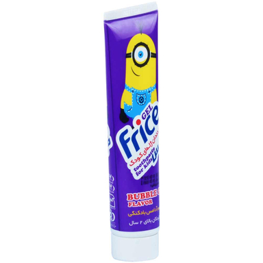 خمیر دندان ژله ای کودک فریس (Frice) مدل Bubble Gum وزن 70 گرم