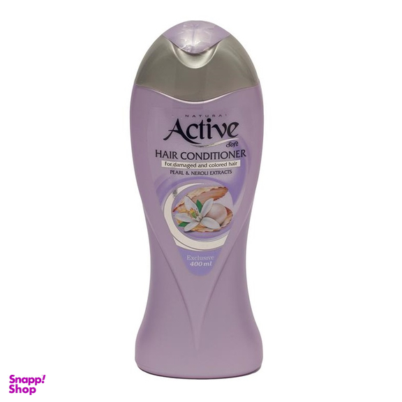 شامپو نرم کننده مو اکتیو (Active) مدل Pearl Protein & Neroli Extracts وزن 400 گرم