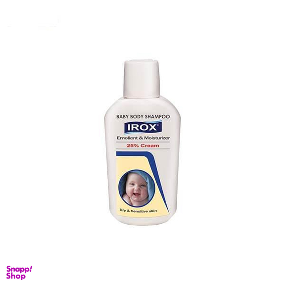شامپو بدن کودک ایروکس (Irox) مدل 25% Cream مناسب پوست حساس و خشک حجم 200 میلی‌لیتر
