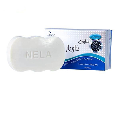 صابون نلا (Nela) مدل Caviar مناسب انواع پوست وزن 95 گرم