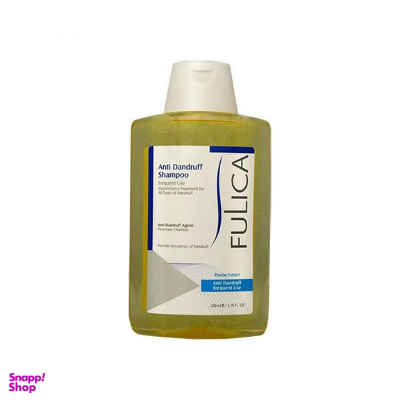 شامپو مو روزانه فولیکا (Fulica) مدل Anti Dandruff حجم 200 میلی‌لیتر