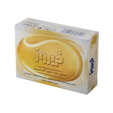 صابون کودک فیروز مدل گلیسیرین وزن 100 گرم