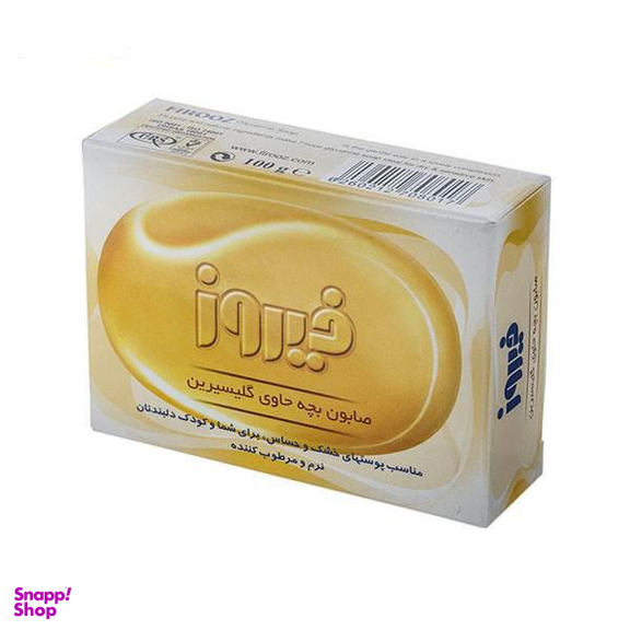 صابون کودک فیروز مدل گلیسیرین وزن 100 گرم