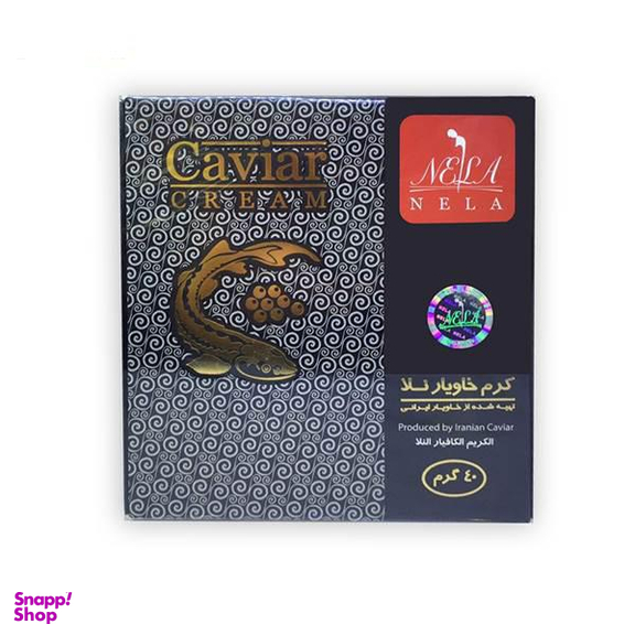 کرم ضد چروک نلا (Nela) مدل Caviar وزن 40 گرم