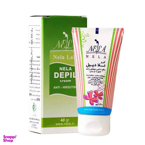 کرم موبر نلا (Nela) مدل Depil وزن 40 گرم