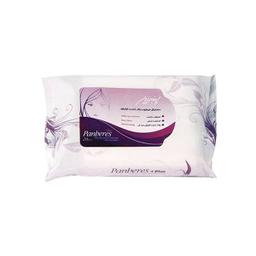 دستمال مرطوب پاک‌کننده آرایش پنبه‌ ریز (Panberes) بسته 20 عددی