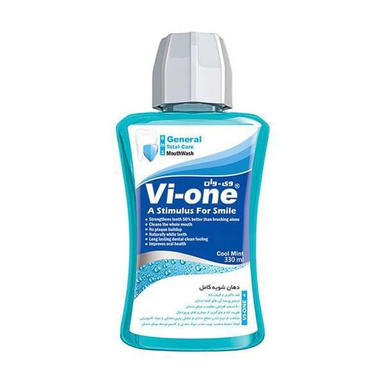 دهان شویه وی وان (Vi-One) مدل General Cool Mint حجم 330 میلی‌ لیتر