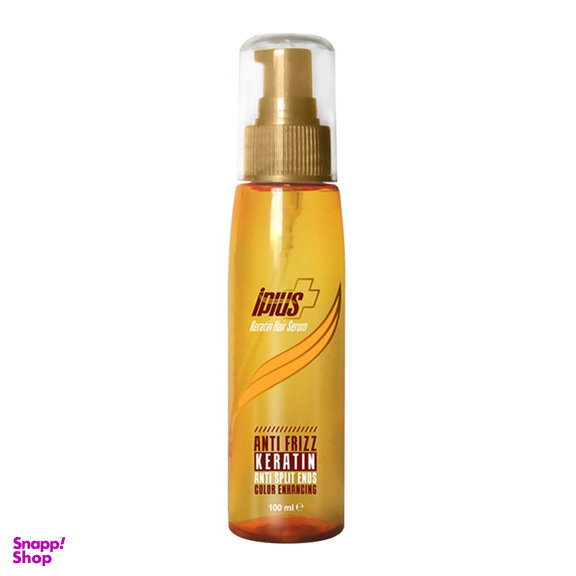 سرم مو آی پلاس (Iplus) مدل Anti Frizz Keratine حجم 100 میلی‌لیتر
