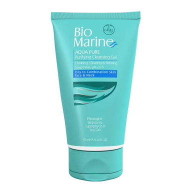 ژل شستشوی صورت بایومارین مدل Aqua Pure حجم 150 میلی‌ لیتر