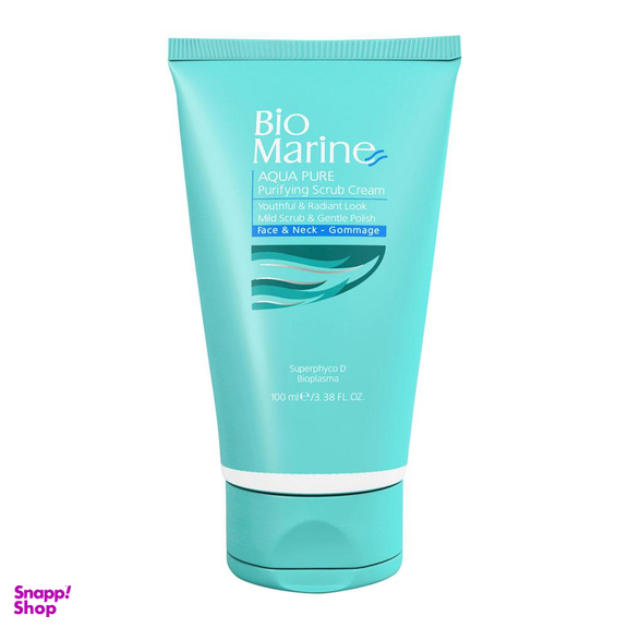 کرم ساینده و پاک کننده پوست بایو مارین (Bio Marine) مدل Aqua Repair حجم 100 میلی‌لیتر