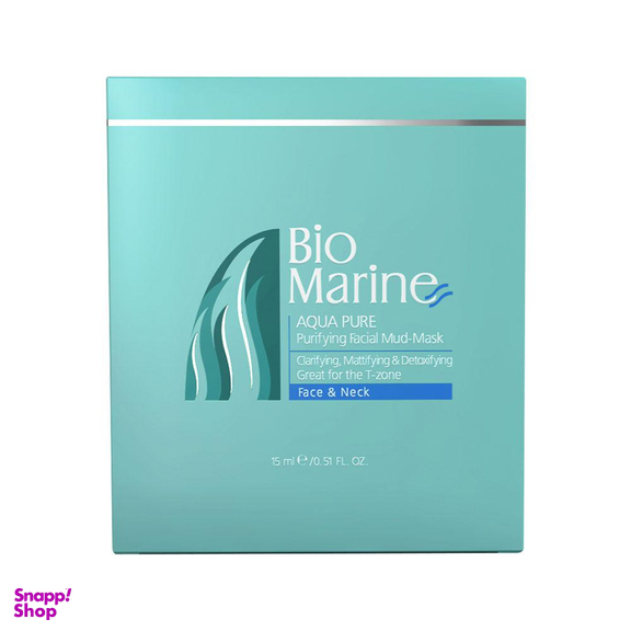 ماسک مات کننده صورت و گردن بایو مارین (Bio Marine) مدل Aqua Repair حجم 15 میلی‌لیتر