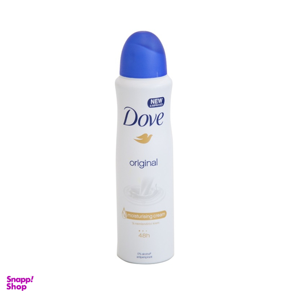 اسپری 48 ساعته زنانه داو (Dove) مدل Original حجم 150 میلی‌لیتر