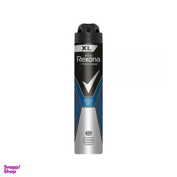 اسپری ضد تعریق مردانه رکسونا مدل Cobalt Dry حجم 200 میلی لیتر