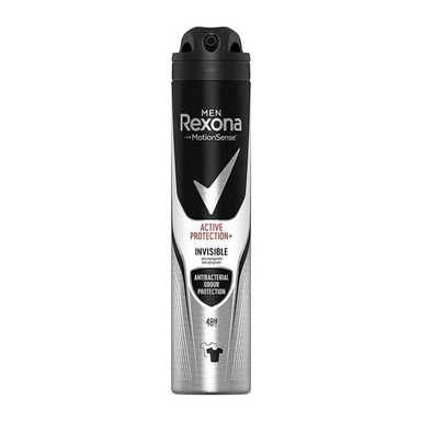 اسپری ضد تعریق مردانه رکسونا (Rexona) مدل Invisible Active Protection حجم 200 میلی لیتر