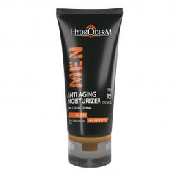 کرم ژل ضد چروک آقایان هیدرودرم (Hyderoderm) مدل رطوبت رسان SPF15