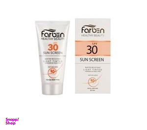 کرم ضد آفتاب SPF30 فاربن (Farben) مدل SPF30 حجم 50 میلی‌ لیتر