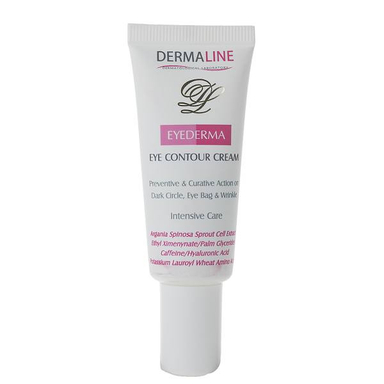 کرم دور چشم درمالاین (Dermaline) مدل intensive cre حجم 20 میلی لیتر