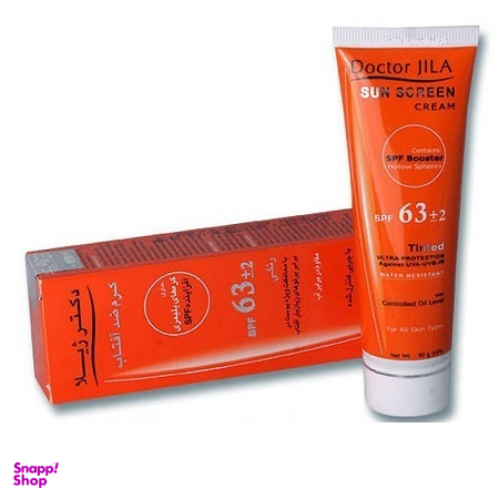 کرم ضد آفتاب رنگی دکتر ژیلا (Doctor Jila) با SPF 63