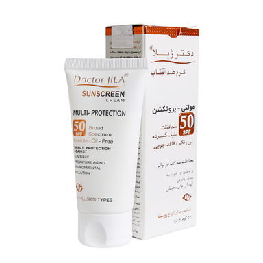 کرم ضد آفتاب دکتر ژیلا (Doctor Jila) مدل Multi Protection با Spf 50