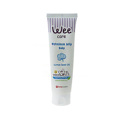 وازلین ژله ای کودک وی کر (Wee Care) حاوی روغن پنبه دانه حجم 100 میلی‌لیتر