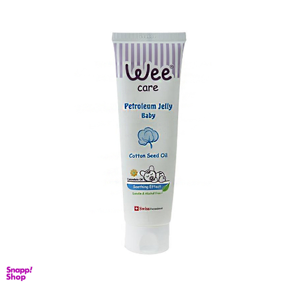 وازلین ژله ای کودک وی کر (Wee Care) حاوی روغن پنبه دانه حجم 100 میلی‌لیتر