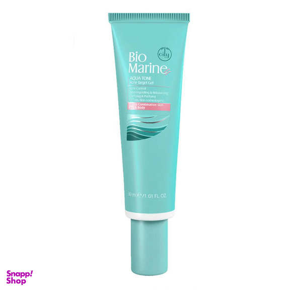ژل ضد آکنه بایومارین (Bio Marine) مدل aqua tone حجم 30 میلی لیتر