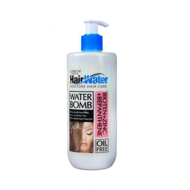 کرم آبرسان مو کامان مدل Hair water بمب حاوی بیوتین و زینک و بپانتین