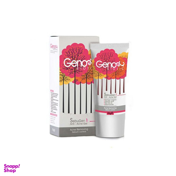 ژل ضد آکنه ژنو بایوتیک (Geno Biotic) مدل SeboGen حجم 30 میلی‌لیتر
