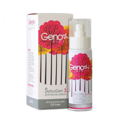 محلول ضد آکنه ژنو بایوتیک (Geno Biotic) مدل Sebogen حجم 100 میلی‌لیتر