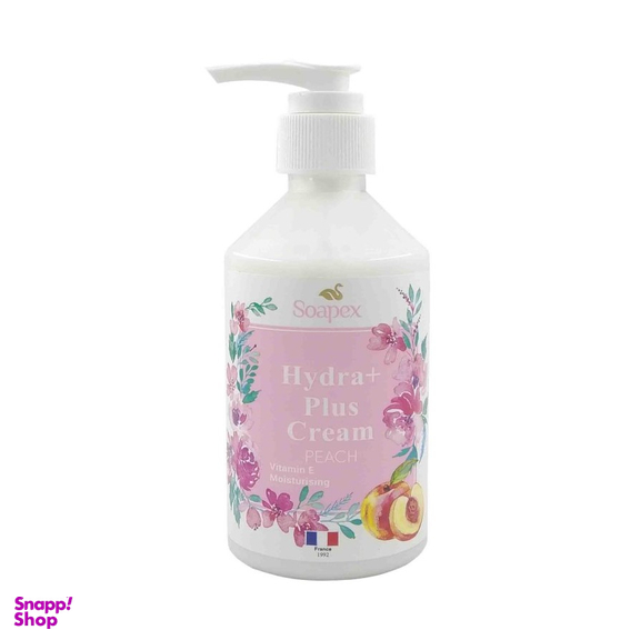 کرم مرطوب کننده سوپکس (Soapex) حاوی عصاره Peach حجم 250 میلی‌لیتر