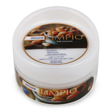 کرم مرطوب کننده لیمپیو (Limpio) مدل Almond Oil 200 میلی‌لیتر