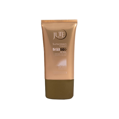 کرم ضد آفتاب ژوت (Jute)مدل Vitamin E با SPF 50 مناسب انواع پوست حجم 40 میلی‌‌لیتر بی رنگ